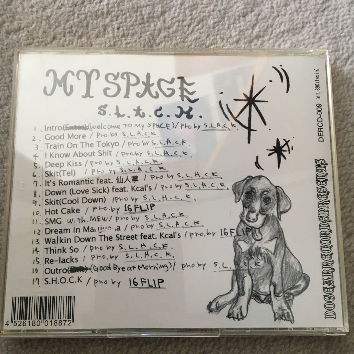 MY SPACE S.L.A.C.K PUNPEE 仙人掌 16FLIP MY SPACE S.L.A.C.K PUNPEE 仙人掌 16FLIP